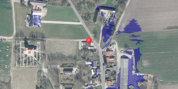 Ekstrem regn på Hammelevvej 49, 8500 Grenaa