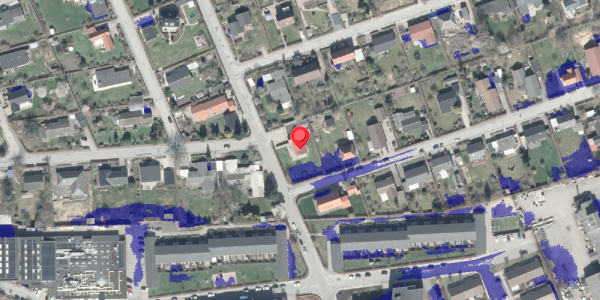Ekstrem regn på Irisvej 1, 8500 Grenaa