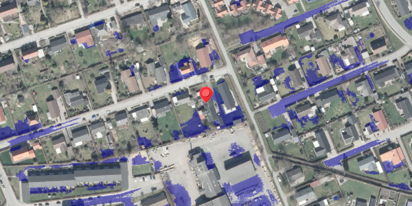 Ekstrem regn på Irisvej 18A, 8500 Grenaa