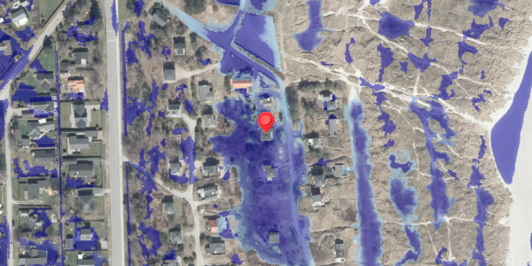 Ekstrem regn på Klitten 8B, 8500 Grenaa