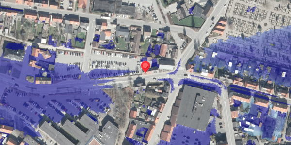 Ekstrem regn på Markedsgade 4, 8500 Grenaa