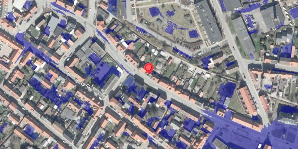 Ekstrem regn på Markedsgade 34, 8500 Grenaa