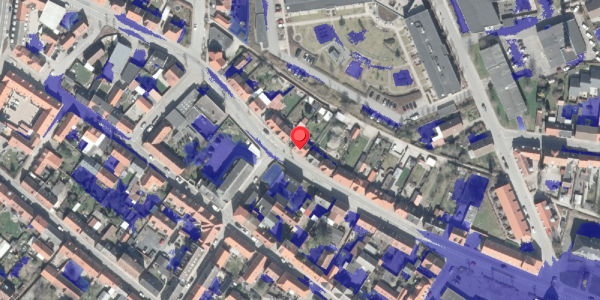 Ekstrem regn på Markedsgade 36, 8500 Grenaa