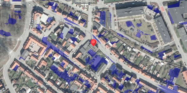 Ekstrem regn på Markedsgade 41, 8500 Grenaa