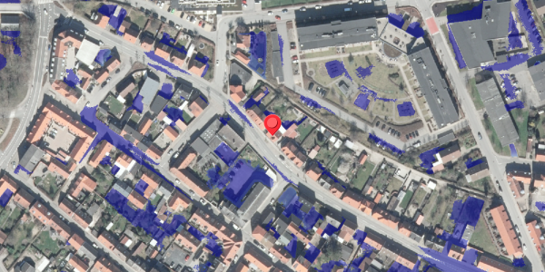 Ekstrem regn på Markedsgade 42, . , 8500 Grenaa
