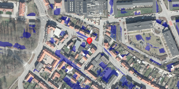 Ekstrem regn på Markedsgade 45, 8500 Grenaa