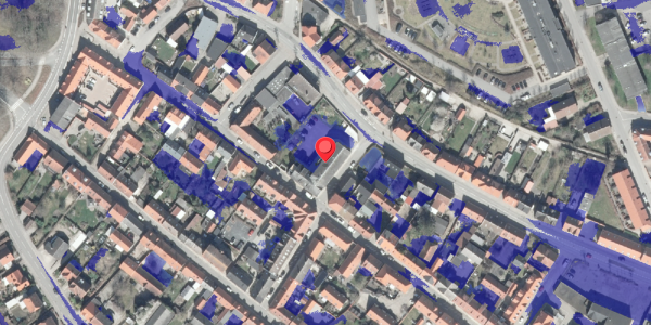 Ekstrem regn på Markstræde 7, 8500 Grenaa