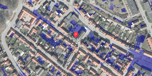 Ekstrem regn på Markstræde 9, 8500 Grenaa