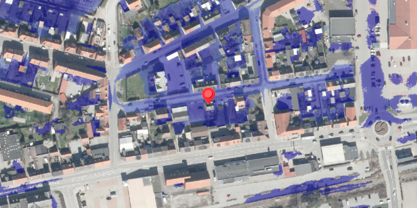 Ekstrem regn på Nygade 8, 8500 Grenaa