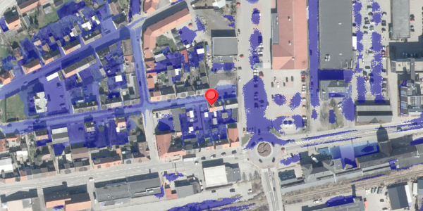 Ekstrem regn på Nygade 20, 8500 Grenaa
