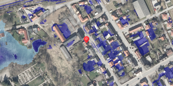 Ekstrem regn på Skolegade 11, 8570 Trustrup