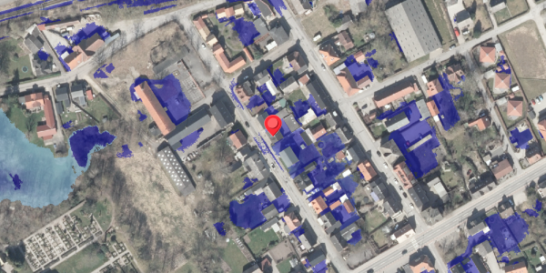 Ekstrem regn på Skolegade 12, 8570 Trustrup