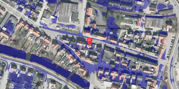 Ekstrem regn på Strandgade 23, . , 8500 Grenaa