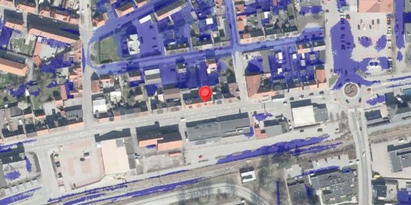 Ekstrem regn på Østerbrogade 21, 8500 Grenaa