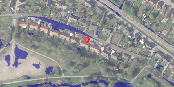 Ekstrem regn på Engvej 11A, 8370 Hadsten