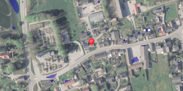 Ekstrem regn på Erslevvej 7, 8370 Hadsten