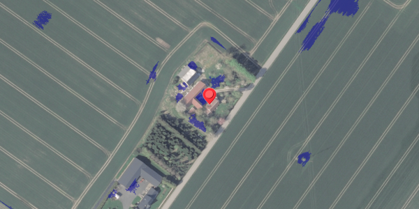 Ekstrem regn på Erslevvej 91, . , 8370 Hadsten