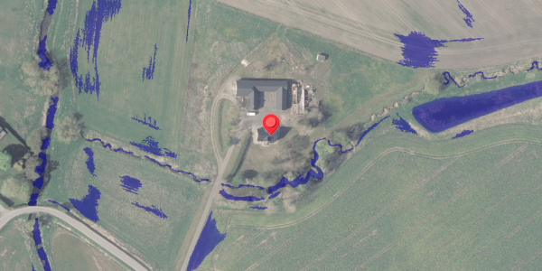 Ekstrem regn på Faurskovvej 2, 8370 Hadsten