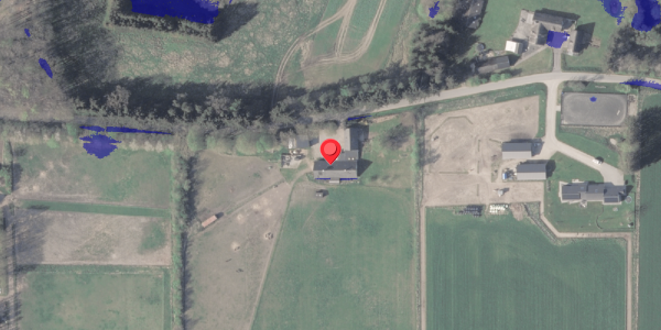 Ekstrem regn på Faurskovvej 21, 8370 Hadsten