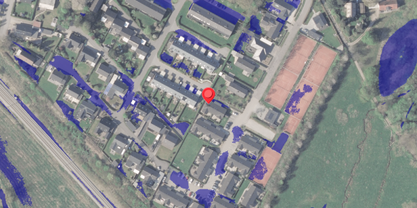 Ekstrem regn på Gordonhaven 12, 8370 Hadsten