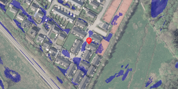 Ekstrem regn på Gordonhaven 13, 8370 Hadsten