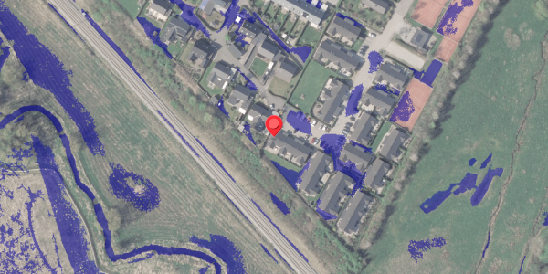 Ekstrem regn på Gordonhaven 28, 8370 Hadsten