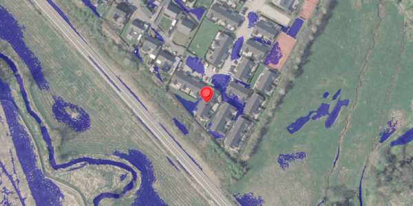 Ekstrem regn på Gordonhaven 36, 8370 Hadsten