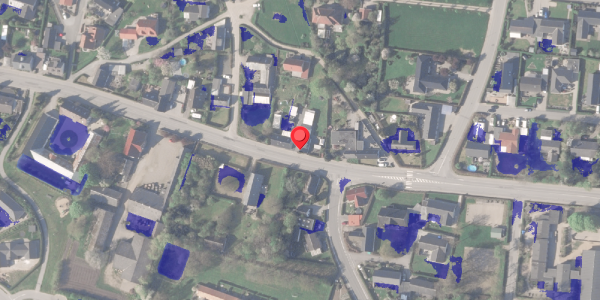 Ekstrem regn på Hammelvej 16, . , 8370 Hadsten