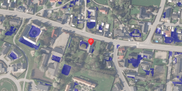 Ekstrem regn på Hammelvej 17, . , 8370 Hadsten