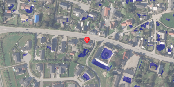 Ekstrem regn på Hammelvej 23, . , 8370 Hadsten