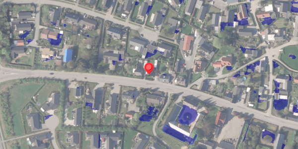 Ekstrem regn på Hammelvej 30, 8370 Hadsten