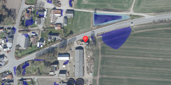 Ekstrem regn på Hammelvej 41, . , 8370 Hadsten