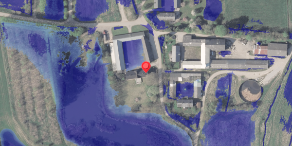 Ekstrem regn på Hingevej 9, 8370 Hadsten