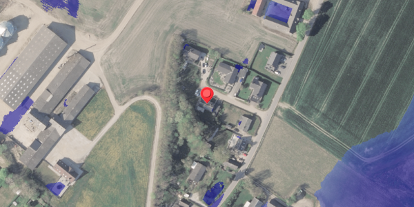 Ekstrem regn på Hoelvej 17, 8370 Hadsten