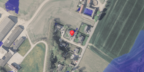 Ekstrem regn på Hoelvej 21, 8370 Hadsten