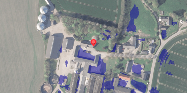 Ekstrem regn på Langskovvej 21, . , 8370 Hadsten