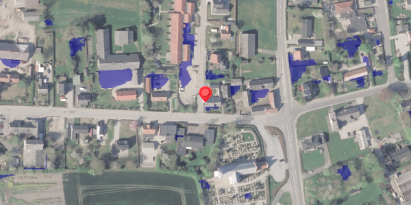 Ekstrem regn på Toftevej 2, 8370 Hadsten