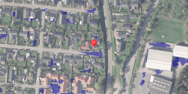 Ekstrem regn på Vegavej 21, 8370 Hadsten