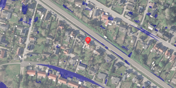 Ekstrem regn på Vestergade 37, 8370 Hadsten