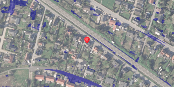 Ekstrem regn på Vestergade 39, 8370 Hadsten