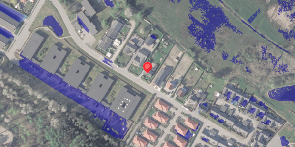 Ekstrem regn på Østervangsvej 39, 8370 Hadsten