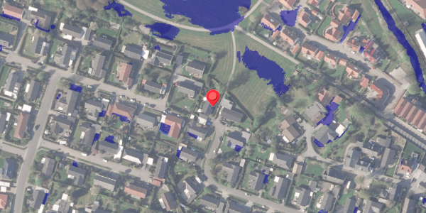 Ekstrem regn på Ådalsparken 21, 8370 Hadsten