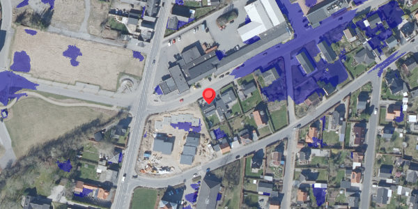 Ekstrem regn på Banealle 21, 8450 Hammel