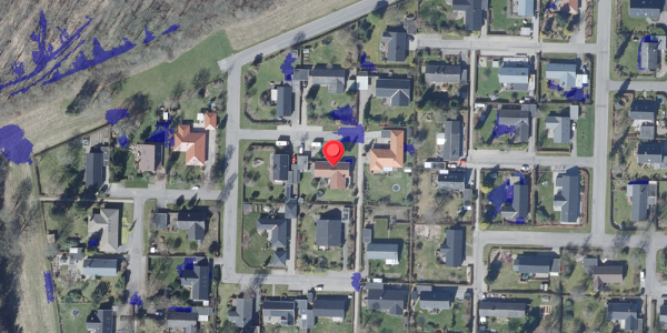 Ekstrem regn på Duevej 4, 8450 Hammel