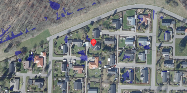 Ekstrem regn på Duevej 5, 8450 Hammel