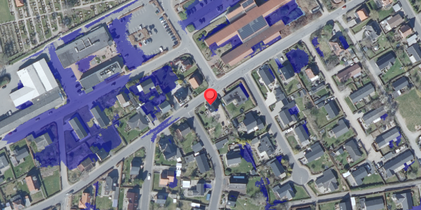 Ekstrem regn på Elmevej 21, 8450 Hammel