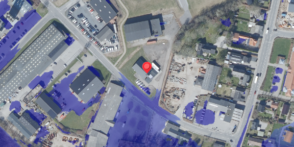 Ekstrem regn på Industrivej 6A, . , 8450 Hammel