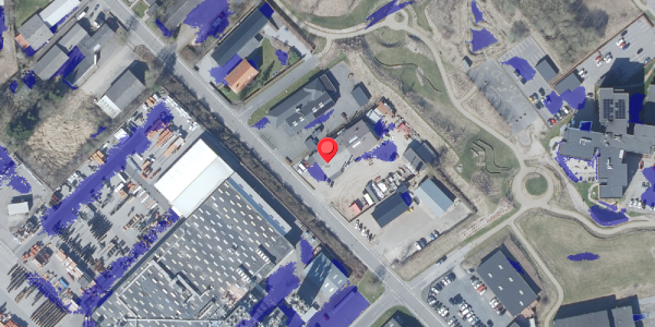 Ekstrem regn på Industrivej 10, . , 8450 Hammel