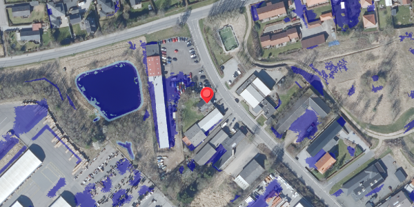 Ekstrem regn på Industrivej 17, . , 8450 Hammel