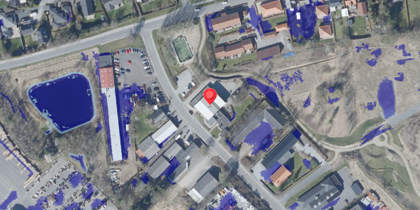 Ekstrem regn på Industrivej 18, . , 8450 Hammel